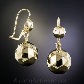 Geodesic Ball Earrings