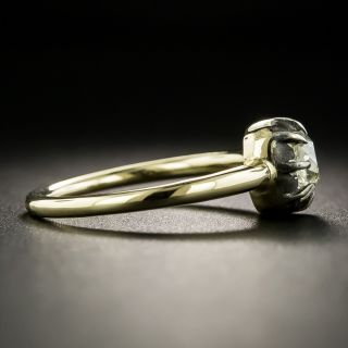 Georgian Style .67 Carat Old Mine-Cut Diamond Engagement Ring