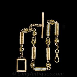 Gold in Quartz Watch Chain 