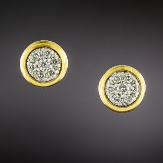 Gurhan 24K Diamond Circle Earrings - 3