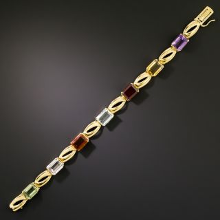 Mid-Century Multi-Gem Bracelet by H. Stern - 2