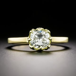 Lang Collection 1.01 Carat Solitaire Engagement Ring - GIA G SI2 - 4