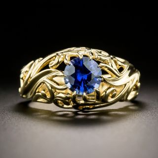 Lang Collection 1.09 Carat Sapphire Ring   - 8