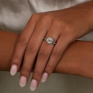 Lang Collection 1.11 Carat Diamond Engagement Ring - GIA F SI2