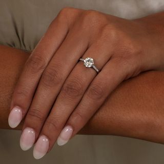 Lang Collection 1.15 Carat Diamond Engagement Ring - GIA K Si1