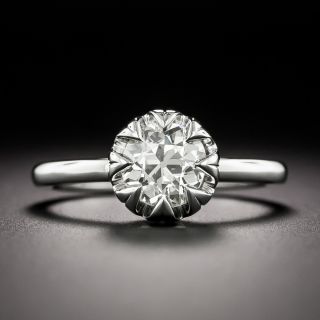 Lang Collection 1.19 Carat  Diamond Solitaire Engagement Ring - GIA L VS2   - 2