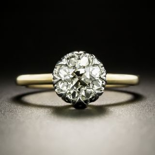 Lang Collection 1.40 Carat Diamond Solitaire Engagement Ring - GIA O-P VS1 - 2
