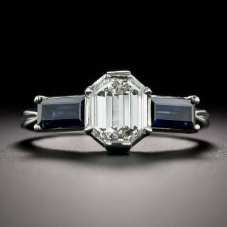 Lang Collection 1.50 Carat Octagonal Diamond Engagement Ring - GIA H VVS2 - 3