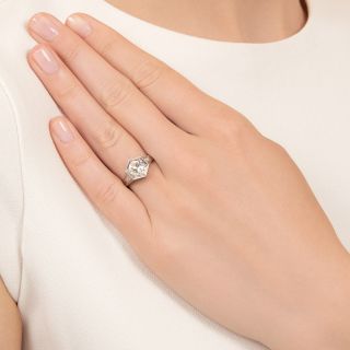 Lang Collection 1.57 Carat  Diamond Engagement Ring - GIA L VS1
