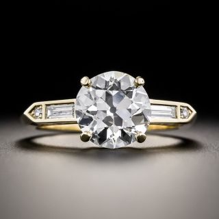 Lang Collection  2.71 Carat Diamond Engagement Ring - GIA I VVS2 - 2