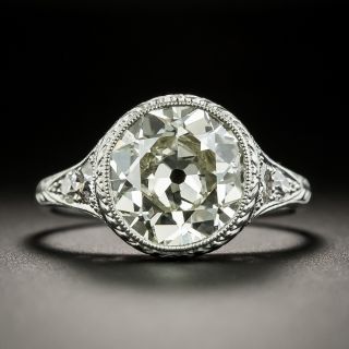  Lang Collection 3.61 Carat Diamond Engagement Ring - GIA O/P VS1 - 0