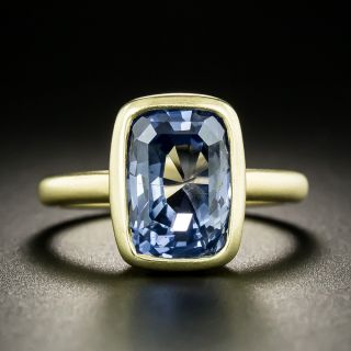 Lang Collection 6.73 Carat No-Heat Ceylon Sapphire Ring - 1