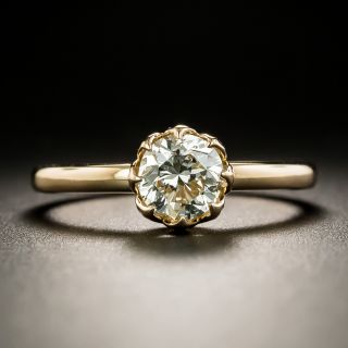 Lang Collection .96 Carat Diamond Solitaire Engagement Ring - GIA K SI1 - 2