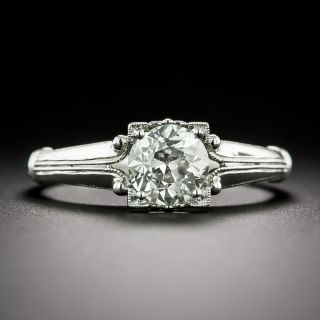 Lang Collection .96 Carat Diamond Solitaire Ring - GIA K SI2  - 3