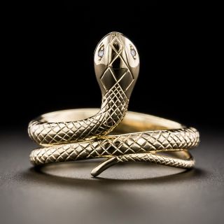 Lang Collection Snake Ring, Size 5 1/4 - 1