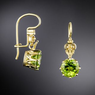 Lang Collection Victorian-Style Peridot Dangle Earrings