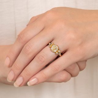 Late Georgian/Early Victorian Diamond Cluster Ring