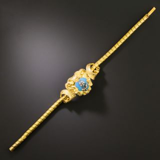 Late-Georgian/Early-Victorian Enamel and Diamond Bracelet - 7
