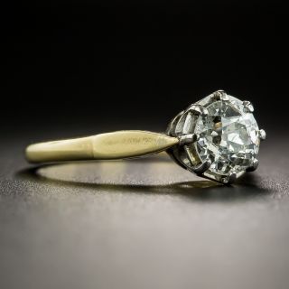 Late Victorian/Early Edwardian 1.10 Carat Diamond Solitaire Engagement Ring