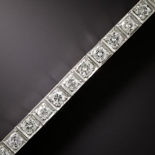 Mid-20th Century Diamond Line Bracelet - 3