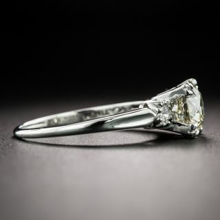 Mid-Century 1.25 Carat Diamond Engagement Ring - GIA OP VS1