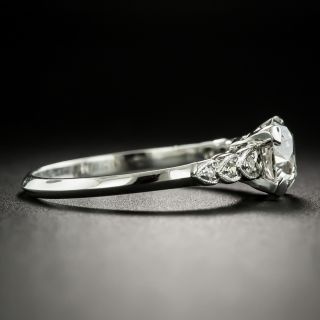 Mid-Century 1.43 Carat Diamond Engagement Ring - GIA J SI1