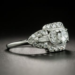 Mid-Century .38 Carat Diamond Engagement Ring