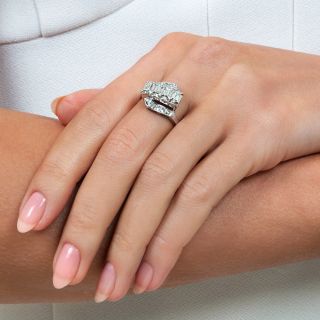 Mid-Century Baguette Diamond Ring