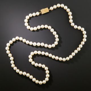 Mid-Century Cultured Pearl Strand - 2