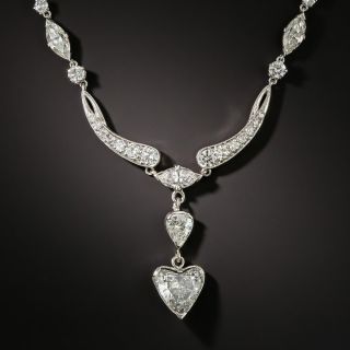 Mid-Century Diamond Necklace by Edward Petri - 1