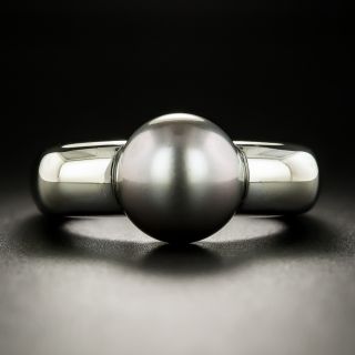 Modern Tahitian Pearl Ring - 3
