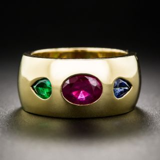 Multi-Color Gem Ring