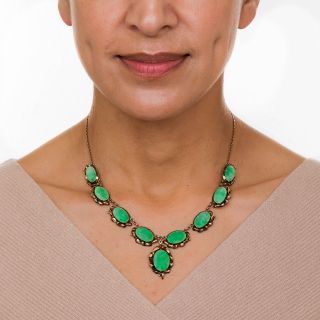 Natural Jadeite Necklace