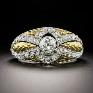 Neoclassical .45 Carat Diamond Engagement Ring, c.1900  - 3