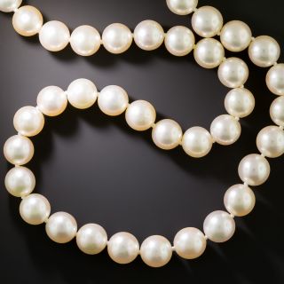 Opera-Length Cultured Pearl Necklace - 3