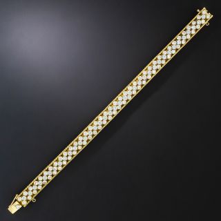 Oscar Heyman 9.44 Carat Diamond Bracelet - 2