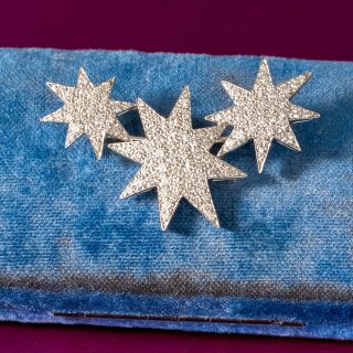 Oscar Heyman Pavé Diamond Star Brooch/Necklace - 6