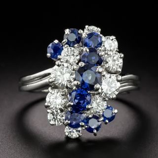 Oscar Heyman Sapphire and Diamond Ring - 2