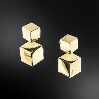 Paolo Costagli Geometric Gold Earrings - 2