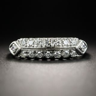 Platinum Diamond Band Ring by Albert Samuels Company