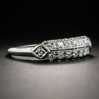 Platinum Diamond Band Ring by Albert Samuels Company