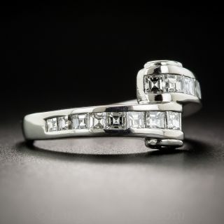 Platinum Diamond Bypass Ring