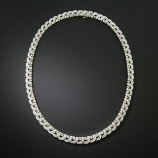 Diamond Wave Necklace -15.08 Carats - 3