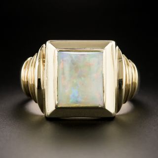  Retro Opal Ring - 3