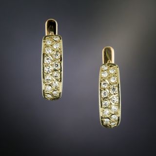 Russian Diamond Earrings  - 3