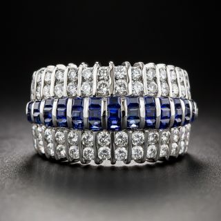 Sapphire and Diamond Band Ring by Mouawad Boutique - 2