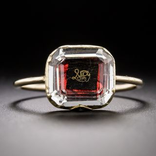  Stuart Crystal Ring, Circa 1700 - 3