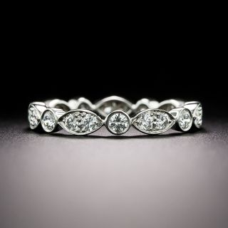 Tiffany and Co. Jazz Collection Diamond Eternity Band, Size 6 - 3