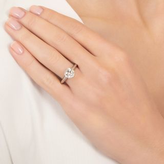 Tiffany & Co. 1.51 Carat Solitaire Diamond Ring - GIA  D VVS1