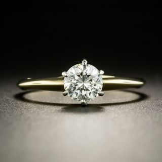 Tiffany & Co. .75 Carat Diamond Solitaire Engagement Ring - 2